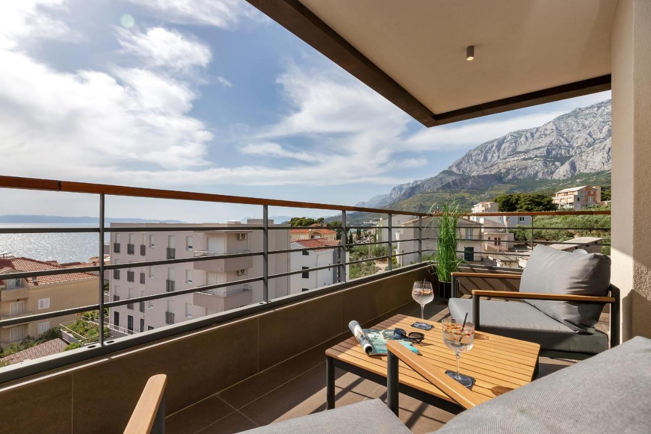 5-6 Luxury Apartments L&L Tucepi - 100M From The Beach - Makarska Exklusiv Zewnętrze zdjęcie